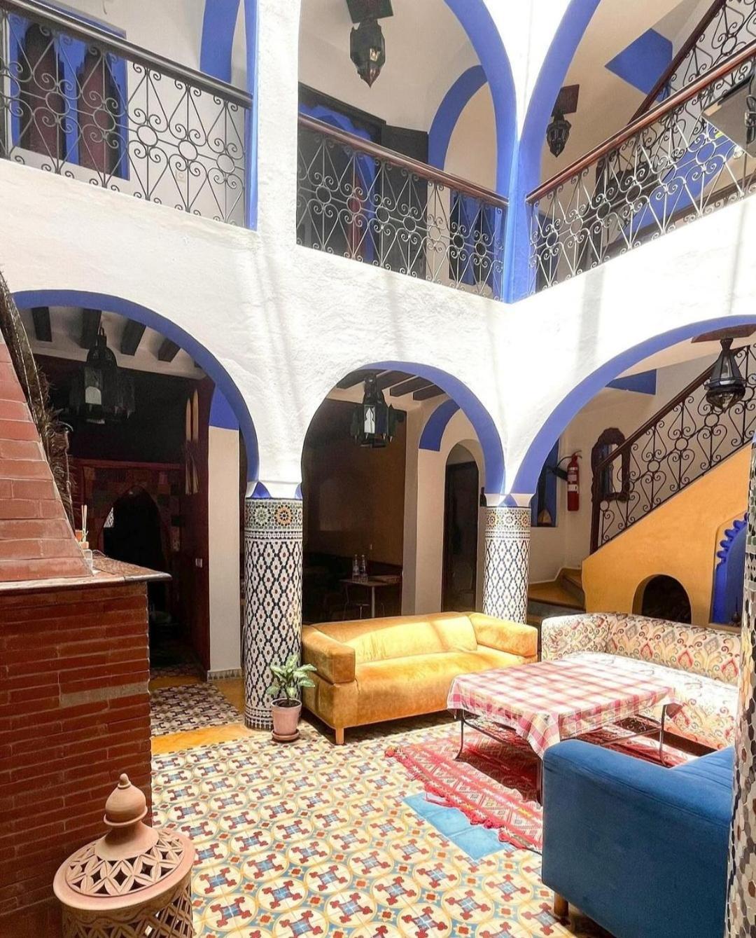 Riad Tassili Chaouen Chefchaouen Bagian luar foto